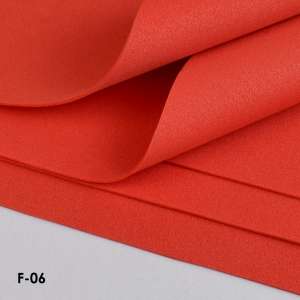 Фоаміран 20х30 см. F-06 (червоний)